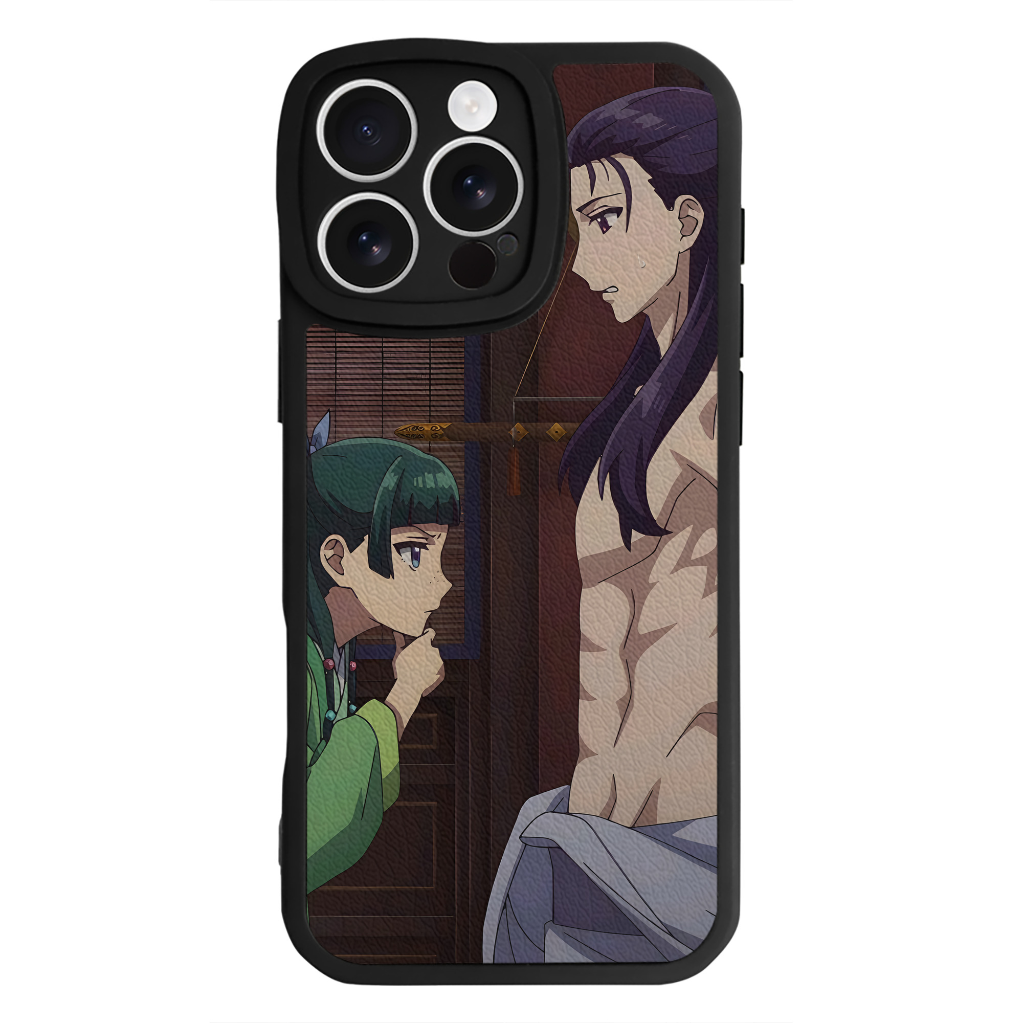 薬屋のひとりごと The Apothecary Diaries 【iPhone 16シリーズ対応】シリコンスマホケース（レザー調） 材質：シリコン